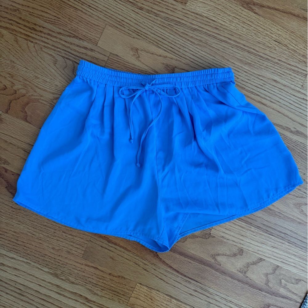 J.Crew Bright Blue Drawstring Shorts | Size Small